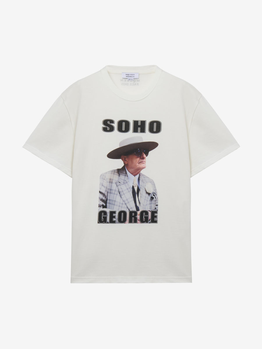 ALEXANDER MCQUEEN - Soho George T-Shirt - Item 851848QTAED0942